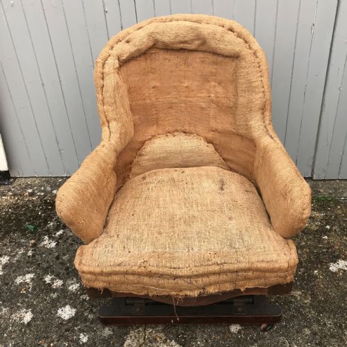 UPHOLSTERD ROCKER ARMCHAIR - ADDITIONAL PHOTO 1