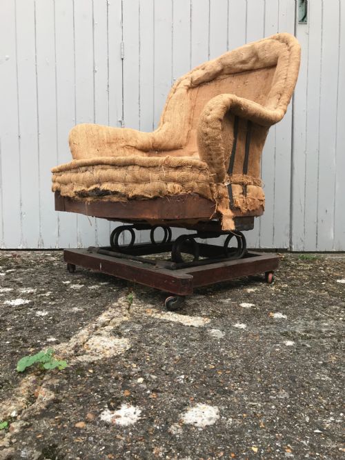 UPHOLSTERD ROCKER ARMCHAIR - ADDITIONAL PHOTO 2