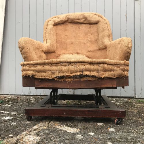 UPHOLSTERD ROCKER ARMCHAIR - ADDITIONAL PHOTO 4