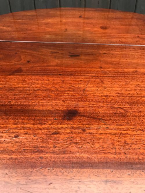 GEORGIAN MAHOGANY CARDTEA TABLE - ADDITIONAL PHOTO 6
