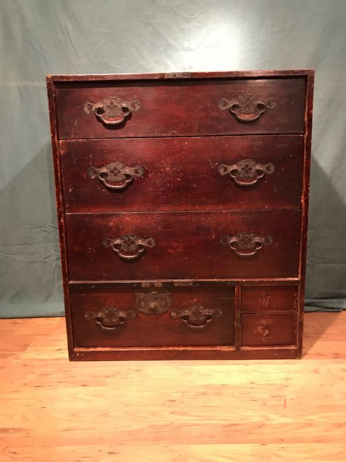 PAINTED CHEST OF DRAWERS - ADDITIONAL PHOTO 1