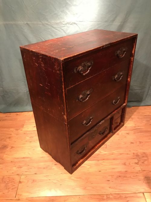 PAINTED CHEST OF DRAWERS - ADDITIONAL PHOTO 3