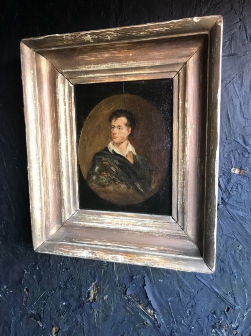 antique portait painting - CATEGORY: ANTIQUE ART - DATED 19TH CENTURY