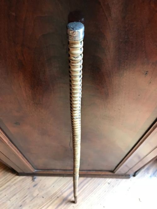 antique canestick - CATEGORY: ANTIQUE MISCELLANEOUS - DATED 19TH CENTURY