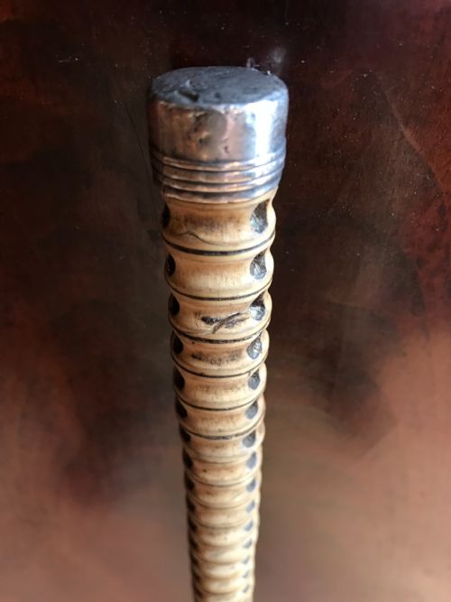 ANTIQUE CANESTICK - ADDITIONAL PHOTO 1