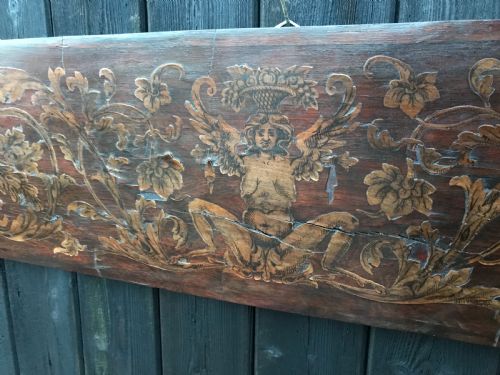 ANTIQUE MARQUETRY PANEL - ADDITIONAL PHOTO 1