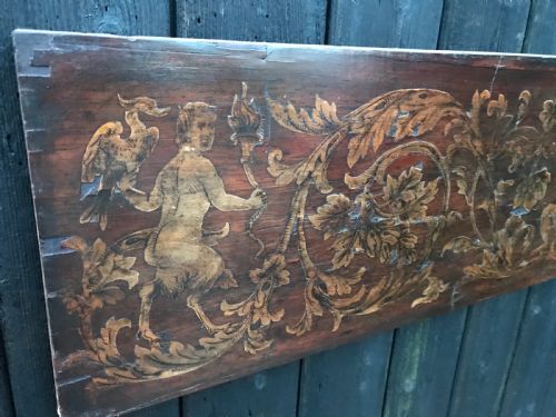 ANTIQUE MARQUETRY PANEL - ADDITIONAL PHOTO 2