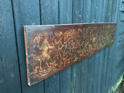 ANTIQUE MARQUETRY PANEL - ADDITIONAL PHOTO 4