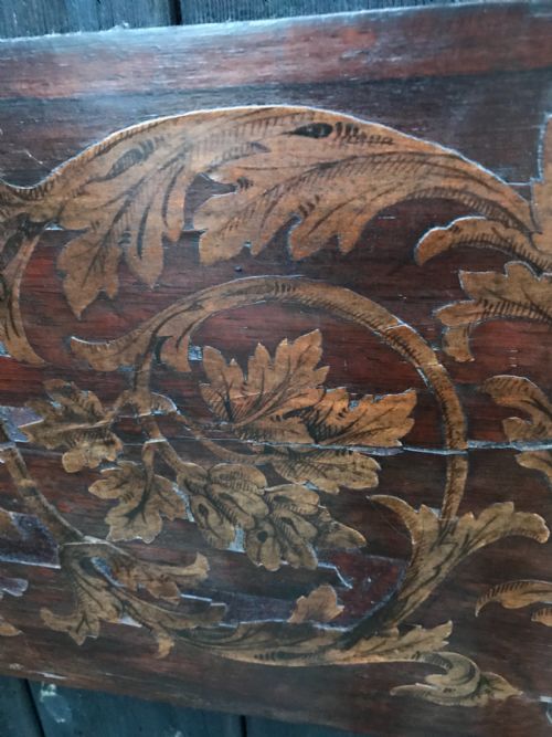 ANTIQUE MARQUETRY PANEL - ADDITIONAL PHOTO 7