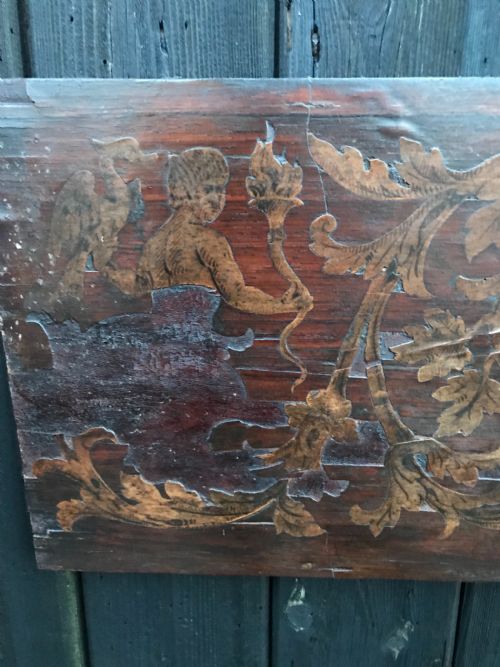 ANTIQUE MARQUETRY PANEL - ADDITIONAL PHOTO 8