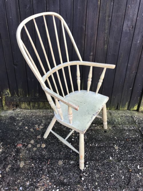 ANTIQUE WINDSOR CHAIR - ADDITIONAL PHOTO 4