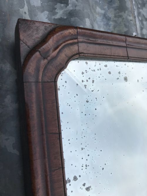 GEORGIAN WALNUT MIRROR - ADDITIONAL PHOTO 2