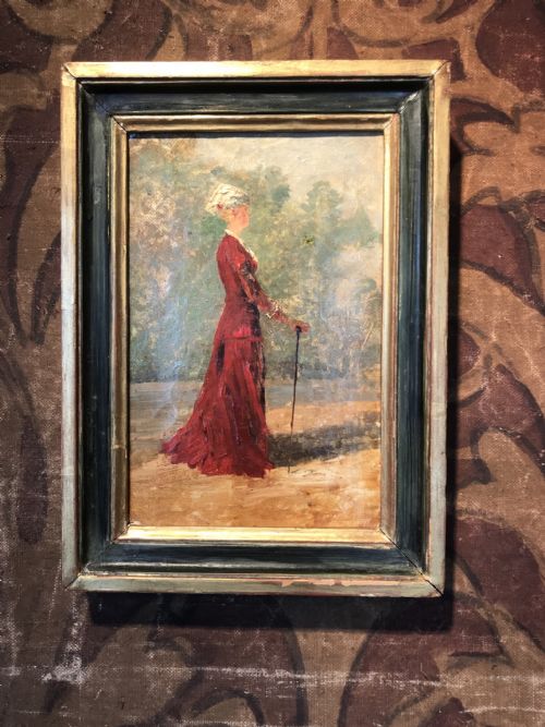 antique oil painting - CATEGORY: ANTIQUE ART - DATED EDWARDIAN