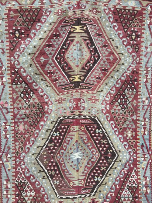 ANTIQUE KILIM RUG - ADDITIONAL PHOTO 3
