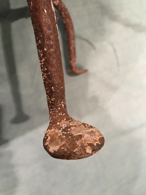 18TH CENTURY IRON CANDLESTAND - ADDITIONAL PHOTO 7