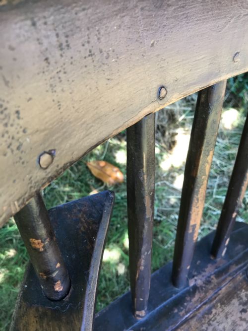 ANTIQUE PRIMITIVE CHAIR - ADDITIONAL PHOTO 4
