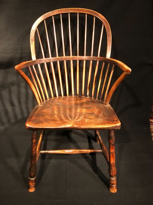 ANTIQUE COUNTRY WINDSOR CHAIR - ADDITIONAL PHOTO 1