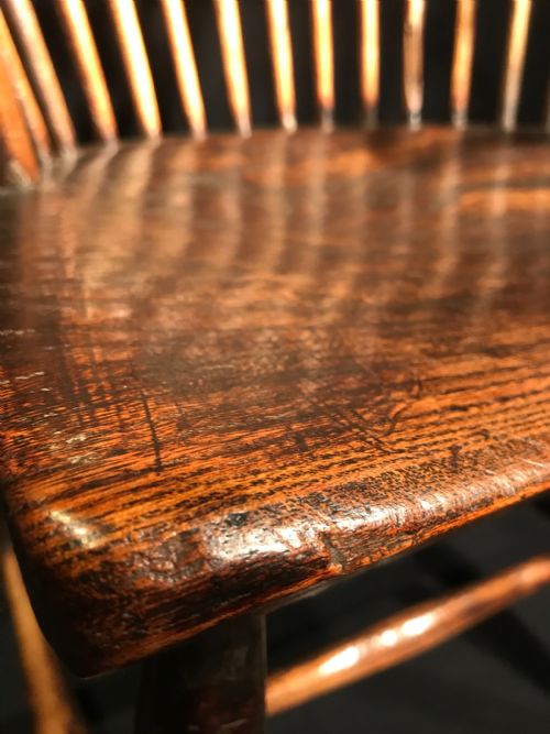 ANTIQUE COUNTRY WINDSOR CHAIR - ADDITIONAL PHOTO 11