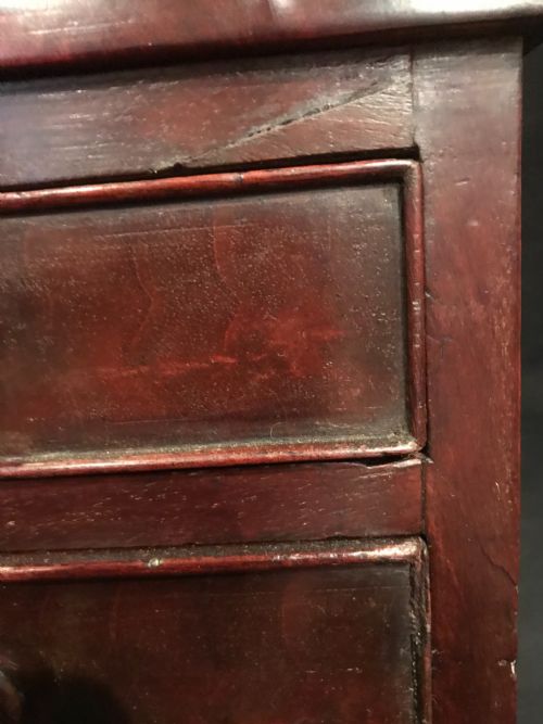 ANTIQUE TABLETOP CHEST OF DRAWERS - ADDITIONAL PHOTO 11