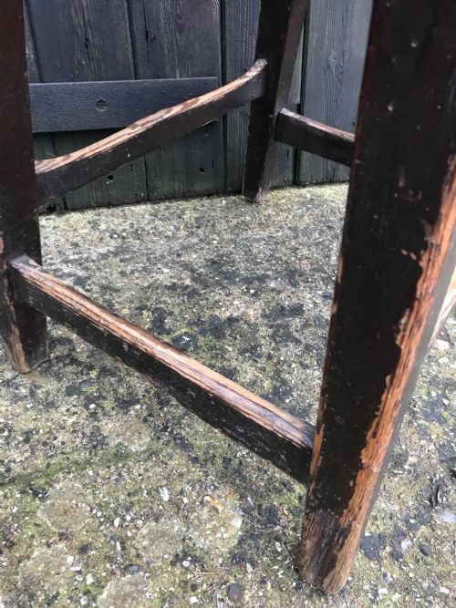 ANTIQUE COUNTRY STOOL - ADDITIONAL PHOTO 3