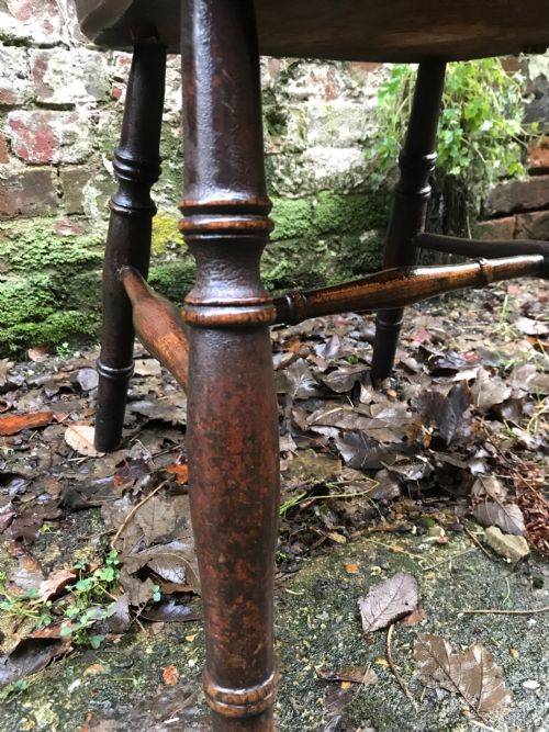 ANTIQUE WINDSOR CHAIR - ADDITIONAL PHOTO 2