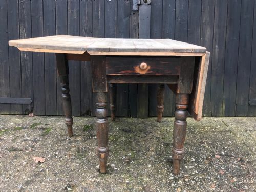 ANTIQUE PINE TABLE - ADDITIONAL PHOTO 3