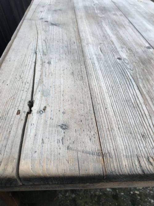 ANTIQUE PINE TABLE - ADDITIONAL PHOTO 7