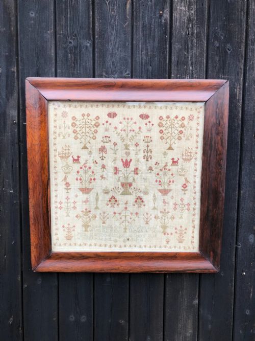 early 19th century sampler - CATEGORY: ANTIQUE MISCELLANEOUS - DATED 19TH CENTURY
