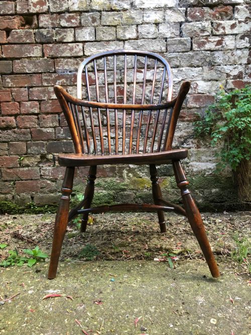 ANTIQUE WINDSOR CHAIR - ADDITIONAL PHOTO 2