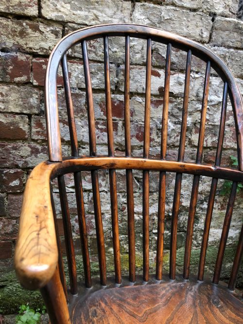 ANTIQUE WINDSOR CHAIR - ADDITIONAL PHOTO 7