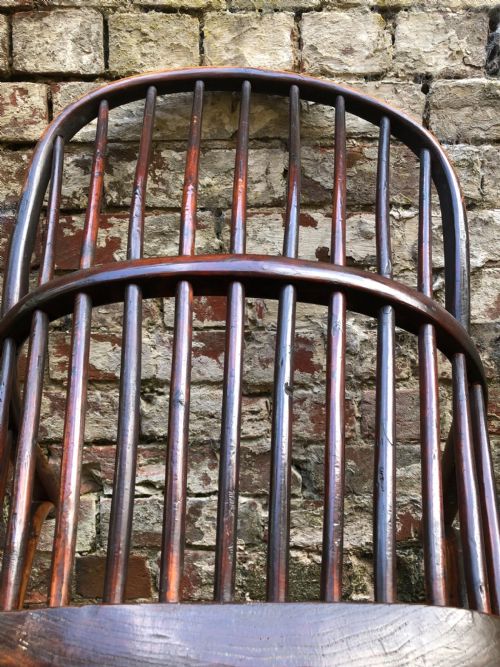 ANTIQUE WINDSOR CHAIR - ADDITIONAL PHOTO 11