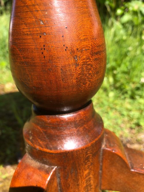 ANTIQUE WINE TABLE - ADDITIONAL PHOTO 9