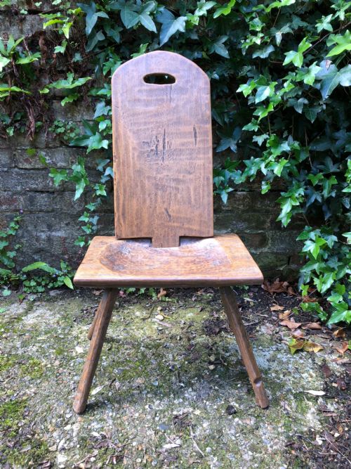 ANTIQUE PRIMITIVE CHAIR - ADDITIONAL PHOTO 1