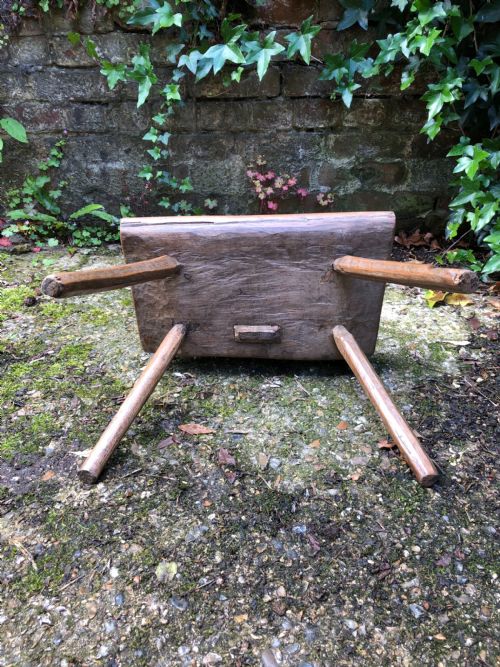 ANTIQUE PRIMITIVE CHAIR - ADDITIONAL PHOTO 9
