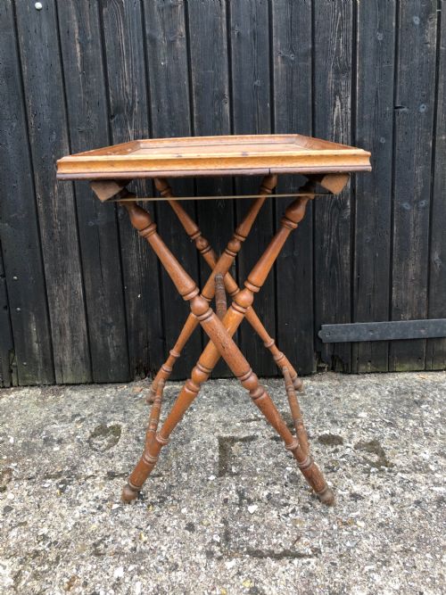 ANTIQUE BUTLERS TRAY - ADDITIONAL PHOTO 2