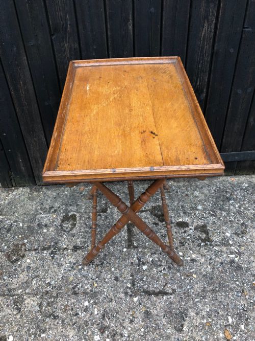 ANTIQUE BUTLERS TRAY - ADDITIONAL PHOTO 4