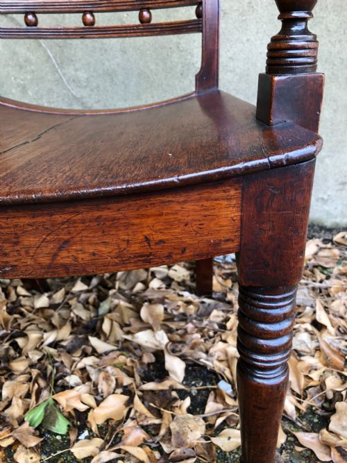 PAIR OF REGENCY CHAIRS - ADDITIONAL PHOTO 6