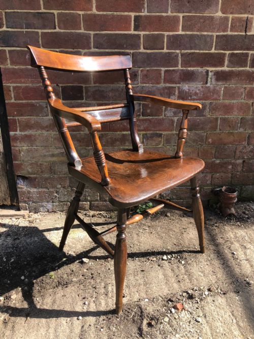 ANTIQUE COUNTRY CHAIR - ADDITIONAL PHOTO 1
