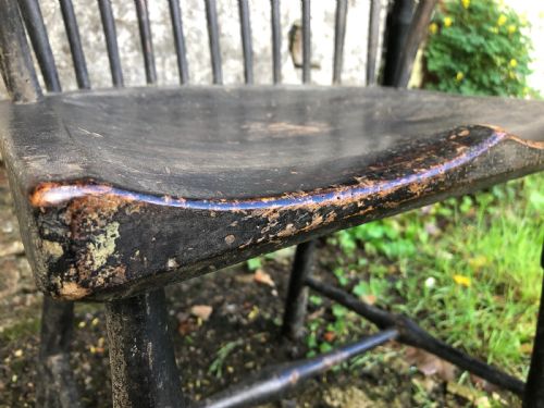 EARLY COUNTRY WINDSOR CHAIR - ADDITIONAL PHOTO 7