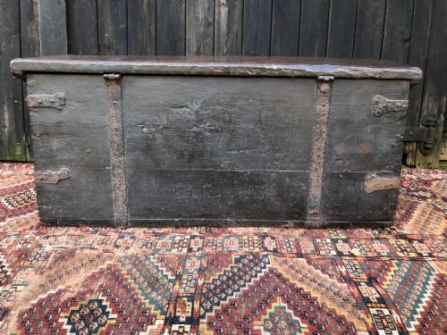 EARLY OAK MARITIME CHEST - ADDITIONAL PHOTO 6