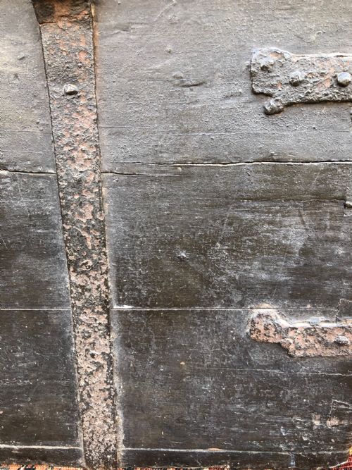 EARLY OAK MARITIME CHEST - ADDITIONAL PHOTO 10