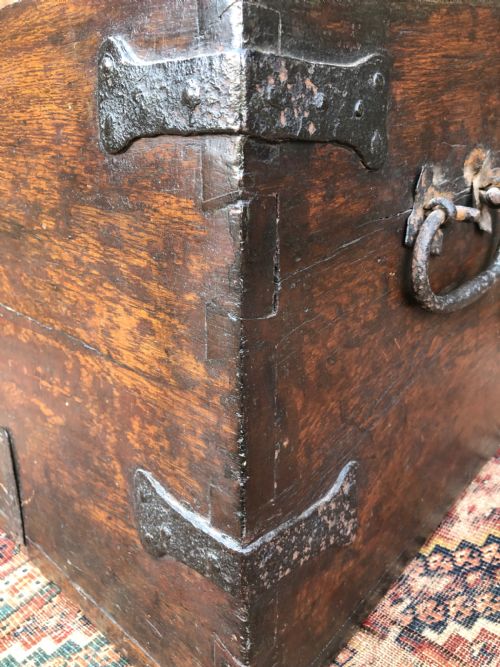 EARLY OAK MARITIME CHEST - ADDITIONAL PHOTO 13