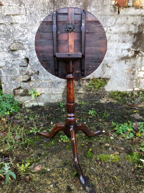 ANTIQUE WINE TABLE - ADDITIONAL PHOTO 6