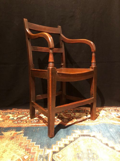 ANTIQUE CHILDS CHAIR - ADDITIONAL PHOTO 1