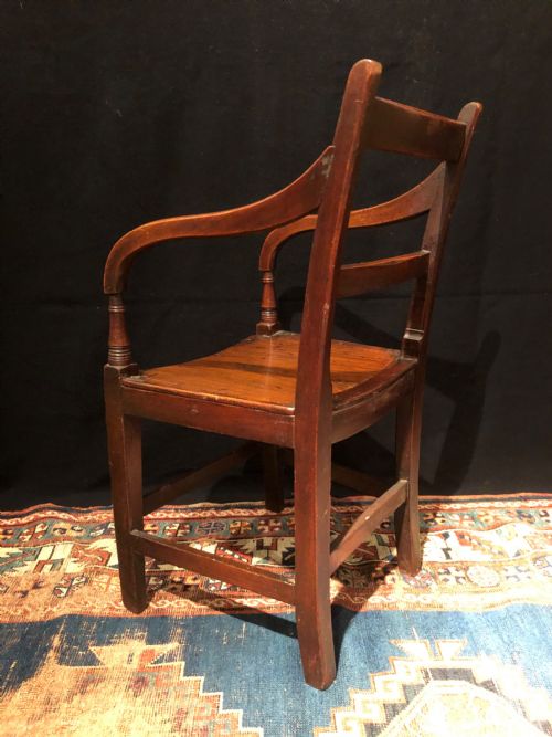 ANTIQUE CHILDS CHAIR - ADDITIONAL PHOTO 6
