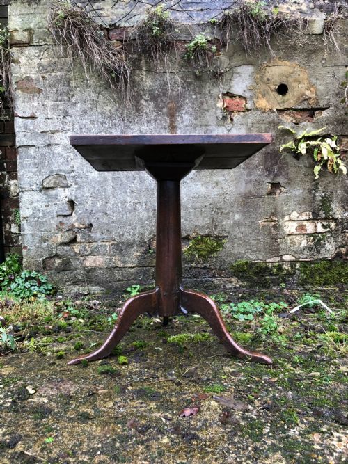 ANTIQUE PRIMITIVE COUNTRY TABLE - ADDITIONAL PHOTO 2