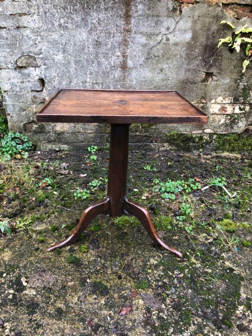 ANTIQUE PRIMITIVE COUNTRY TABLE - ADDITIONAL PHOTO 3