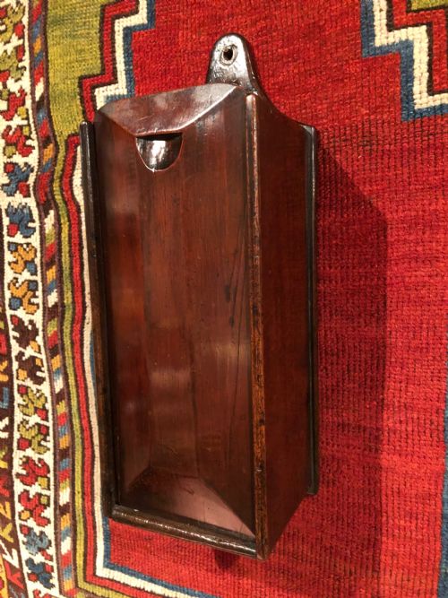 antique candle box - CATEGORY: ANTIQUE BOXES - DATED 19TH CENTURY