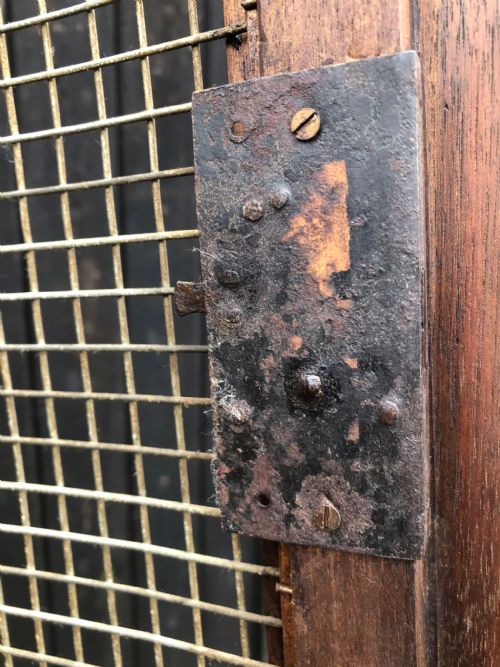 ANTIQUE WALL CUPBOARD - ADDITIONAL PHOTO 7