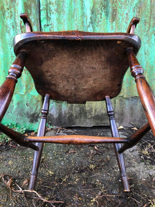 ANTIQUE COUNTRY CHAIR - ADDITIONAL PHOTO 9